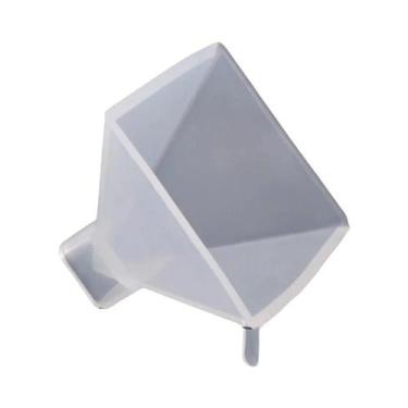 Imagem de Conjunto De Moldes De Silicone Em Forma De Pirâmide Para Fundição De R