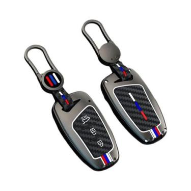 Imagem de Capa Para Chave De Carro Hyundai Santa Fe Sport Ix45 Equus Genesis G80