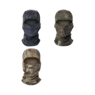 Imagem de Conjunto De 3 Peças De Balaclava Unissex Respirável Com Proteção Solar