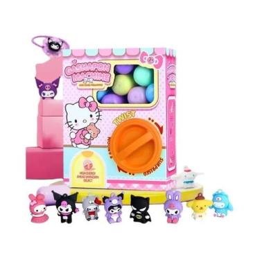 Imagem de Máquina De Ovos Surpresa Hello Kitty Kuromi, Brinquedo De Descompressã