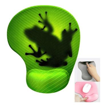 Imagem de Mouse Pad com apoio em gel 23x19cm Sapo MP-AU2319C Exbom