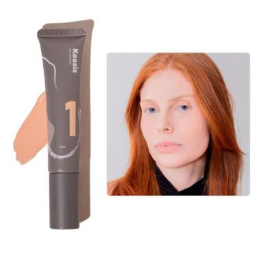 Imagem de Base Líquida Matte Longa Duração Cobertura Média a Alta KFF001 - Koasi