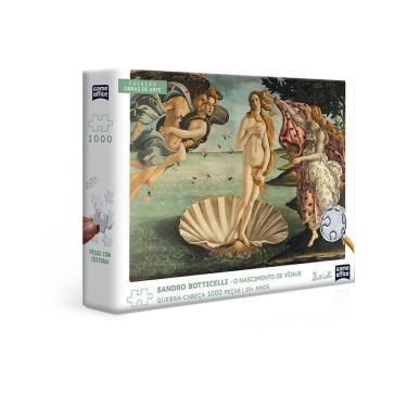 Imagem de Quebra-Cabeça O Nascimento De Vênus - Botticelli - 2972