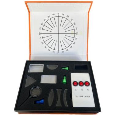 Imagem de Kit Experiencia Lentes Ópticas Físicas Material Laboratório