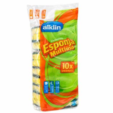 Imagem de Esponja alklin dupla face com 10 unidades