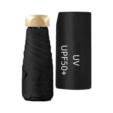 Imagem de Guarda-chuva Compacto Portátil Para Viagem Com Proteção UV UPF50+ - Mi