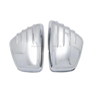 Imagem de Capas Laterais De Bateria Para Motocicleta Yamaha Virago XV 700 750 10
