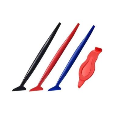 Imagem de Kit De Ferramentas Para Aplicação De Vinil Automotivo: Espátulas Para 