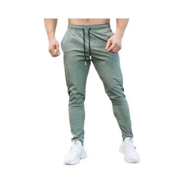 Imagem de Calças De Verão Masculinas Em Seda Gelada Ultra-finas, Secagem Rápida,