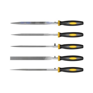 Imagem de Conjunto De Limas De Precisão Para Marcenaria, Ferramenta Manual De Me