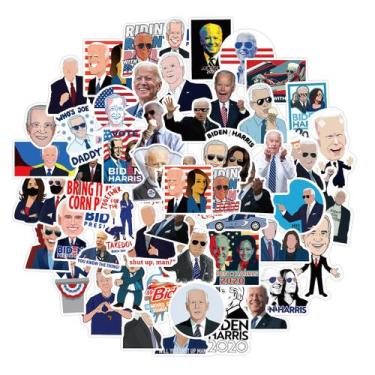 Imagem de Conjunto de adesivos Anime Biden Harris Vinyl Cartoon 50 unidades - yi