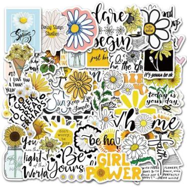 Imagem de Adesivos, 50 unidades/lote, anime de vinil impermeável Daisys para lap