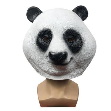 Imagem de Máscara Lovely Panda Hood Latex Overhead Cosplay Party Halloween - yiw
