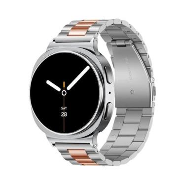 Imagem de Pulseira De Metal Em Aço Inoxidável Para Samsung Galaxy Watch 8 7 6 5 