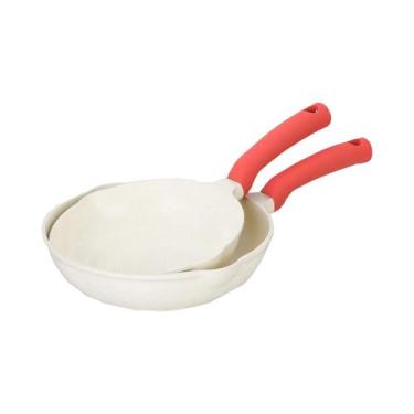 Imagem de Conjunto De Panelas E Frigideiras De Cerâmica Antiaderente Com Tampa E