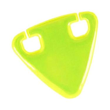 Imagem de Adesivo Triangular Refletivo De Alta Luminosidade Em TPU Para Biciclet