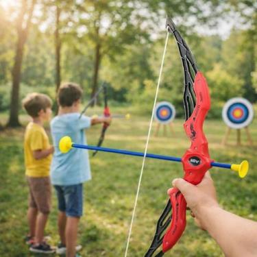 Imagem de Arco e Flecha Infantil com Ventosa e Alvo Educativo - Ogle