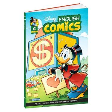 Imagem de Hq Disney English Comics Gibi em Inglês Tio Patinhas Vol. 10