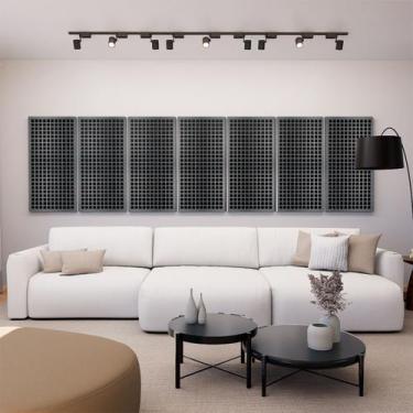 Imagem de Painel Acústico Absorvedor Decorativo 120x60 Hélix Axis 4 Maestra Acús