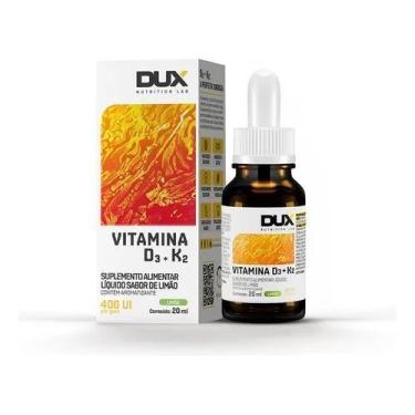 Imagem de Vitamina d3+k2 sabor limao 20ml dux