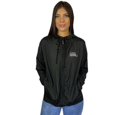 Imagem de Jaqueta Corta Vento Academia Feminino WSS Brasil Gym Rotina - Web Surf