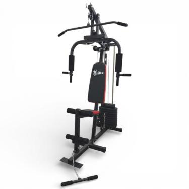 Imagem de Estação de Musculação 45kg Aparelho Ginástica Odin Fit