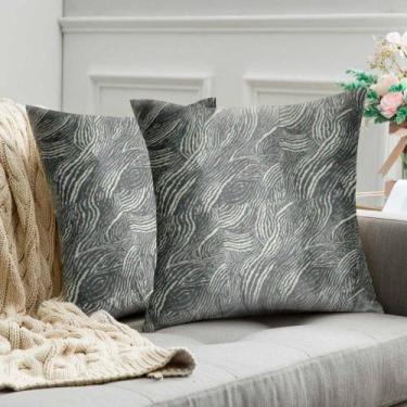 Imagem de Kit 4 Capas De Almofada Decorativas 45x45 c/ zíper - Mega Almofadas