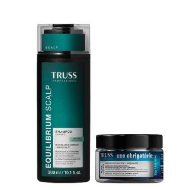 Imagem de Truss Equilibrium Scalp Kit Shampoo e Máscara Uso Obrigatório 30g