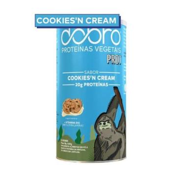 Imagem de Proteína Vegetal Prot Vegana Dobro 450g, Cookies n´ Cream