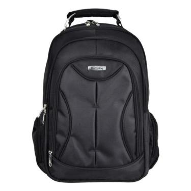 Imagem de Mochila Trabalho Masculina Notebook Reforçada Alça Costas Ajustável - Black Origin - Yins