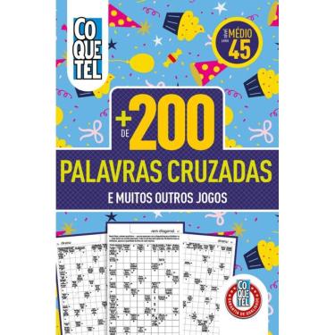 Imagem de Livro Coquetel Mais de 200 Palavras Cruzadas 45
