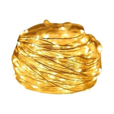 Imagem de Luzes De Cordão LED Com Fio De Cobre 1M-20M Com Caixa De Bateria, Luze