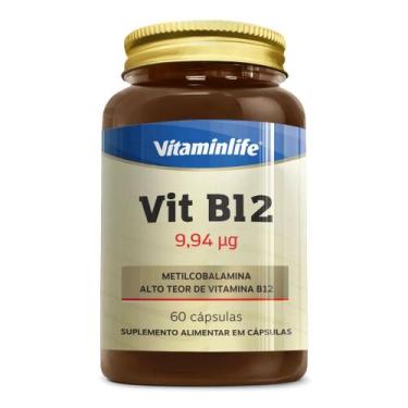 Imagem de Vit B12 (9,94µg - metilcobalamina) - 60 cápsulas  vitaminLife