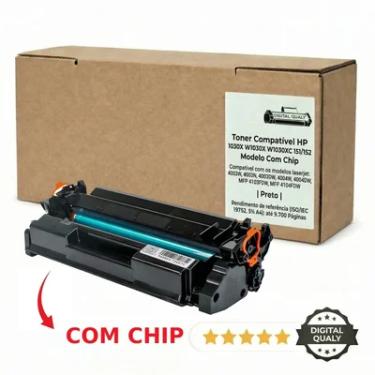 Imagem de Toner Compatível 1030x W1030x 151/152 9.7k  Para Impressora W1030x 4003W, 4003N, 4003DW, 4004W, 4004DW, MFP 4103FDW, MFP 4104FDW COM CHIP