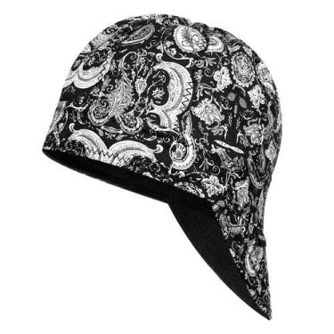 Imagem de Boné de soldagem ARCCAPTAIN Reversível 260g de algodão à prova de fogo