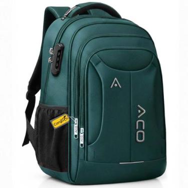 Imagem de Mochila Notebook Masculina Feminina Reforçada Resistente a Água Marcad