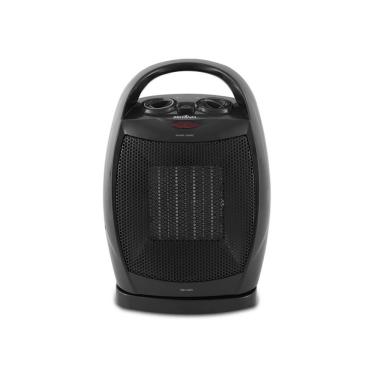 Imagem de Aquecedor De Ambiente Britânia Termoventilador Ab1600p Ceramic Preto 127v
