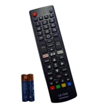 Imagem de Controle Smart 43LJ5500 43LJ5550 65QNED7SSQA 65QNED80SQA Netflix Amazo