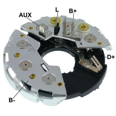 Imagem de Placa de diodo alternador gol parati voyage passat santana - 61316 - g