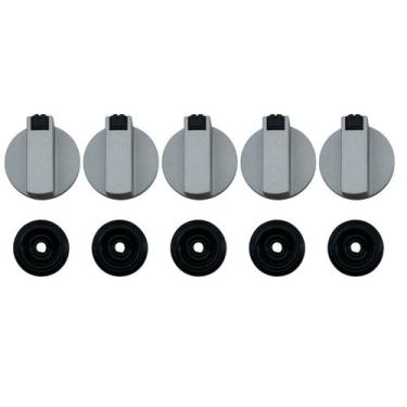 Imagem de Kit Botão E vedante do manipulador para Fogão Philco 5 Bocas