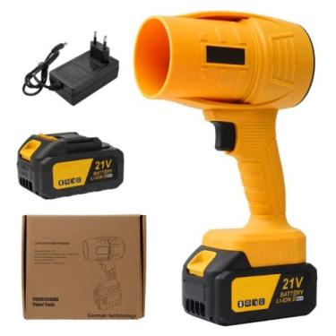 Imagem de Soprador De Folhas Turbo Sem Fio Bateria 21V Recarregável Potente Limp