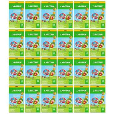 Imagem de Kit 24 Lavitan Vitamina Infantil PatatiPatata 60Comp - Cimed Sabor:Mis