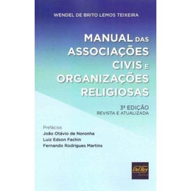 Imagem de Manual das Associações Civis e Organizações Religiosas - 03Ed/19 - DEL
