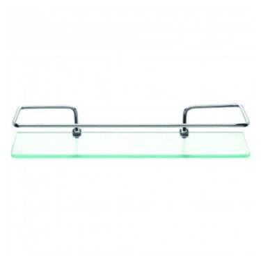 Imagem de Prateleira De Vidro Com Haste De Metal 6mm 30x10cm - Pr3032-1 - Pincéi