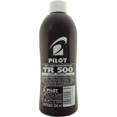 Imagem de Tinta Marcador Permanente Reabastecedor 500ML Preto - Pilot