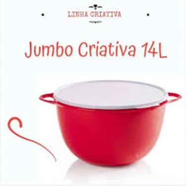 Imagem de Mega Criativa de 14L na cor vermelha - Tupperware