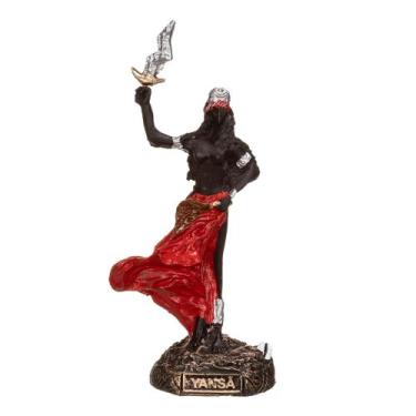 Imagem de Estátua Orixá Iansã em Resina Umbanda Candomblé - Indra Shop