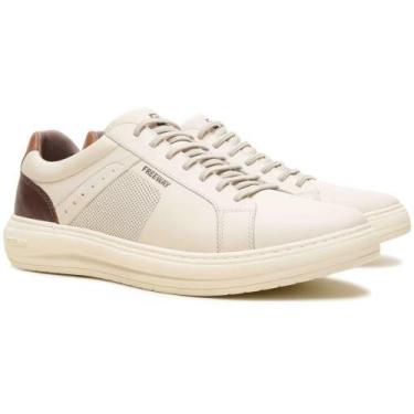 Imagem de Sapatenis Freeway Duo04 Masculino, Branco, 39