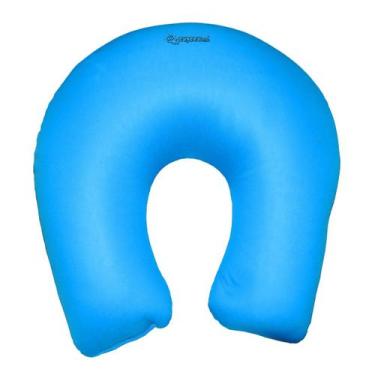 Imagem de Almofada De Amamentação Premium Para Bebe Criança - Sapeca Kids, Azul