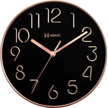 Imagem de Relógio de Parede Quartz Rose Herweg 6480, único